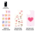 Soft Girl Era Phone Case Bundle – 3 Covers + Base Case - EVRYJEWELS