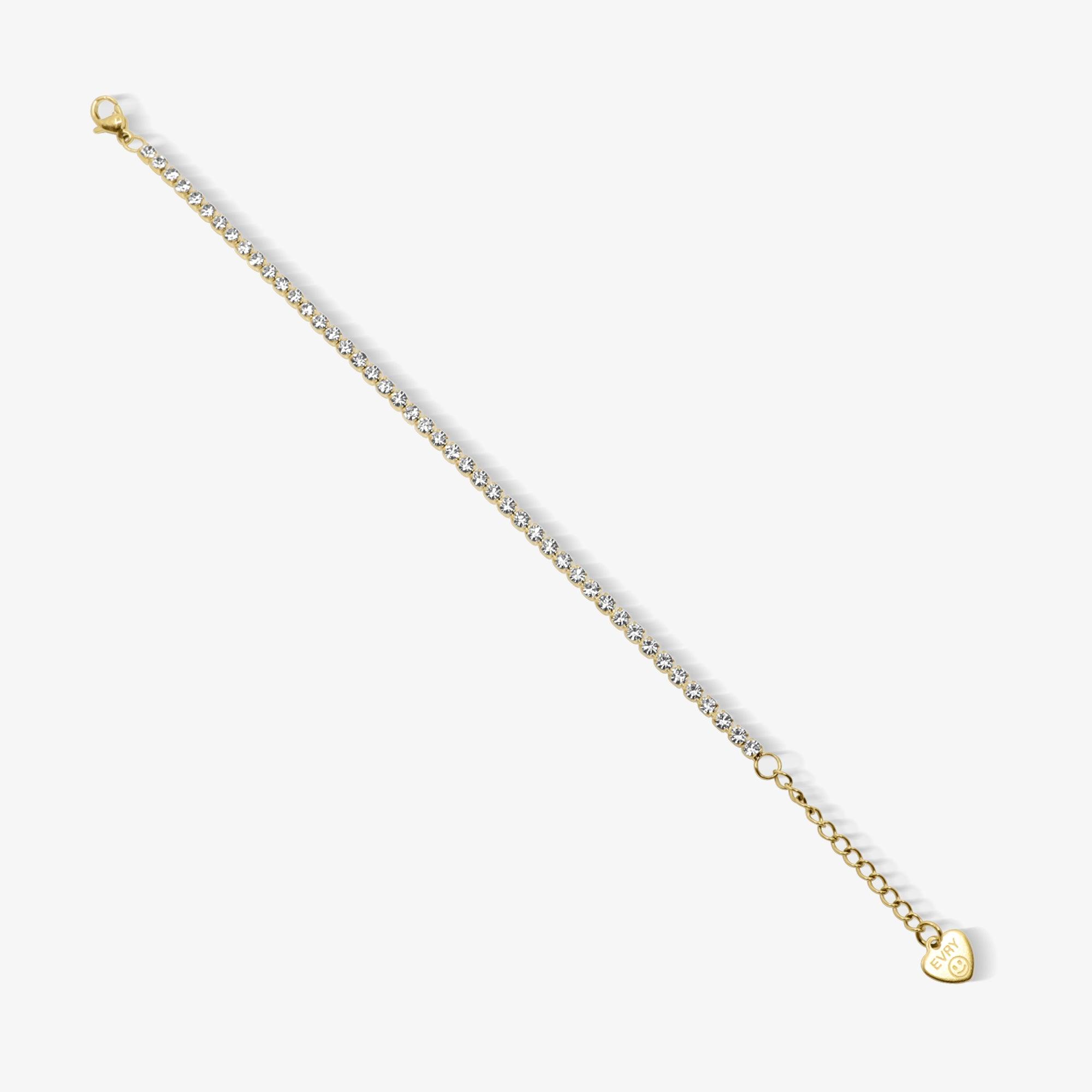 Champagne Princess Tennis Bracelet