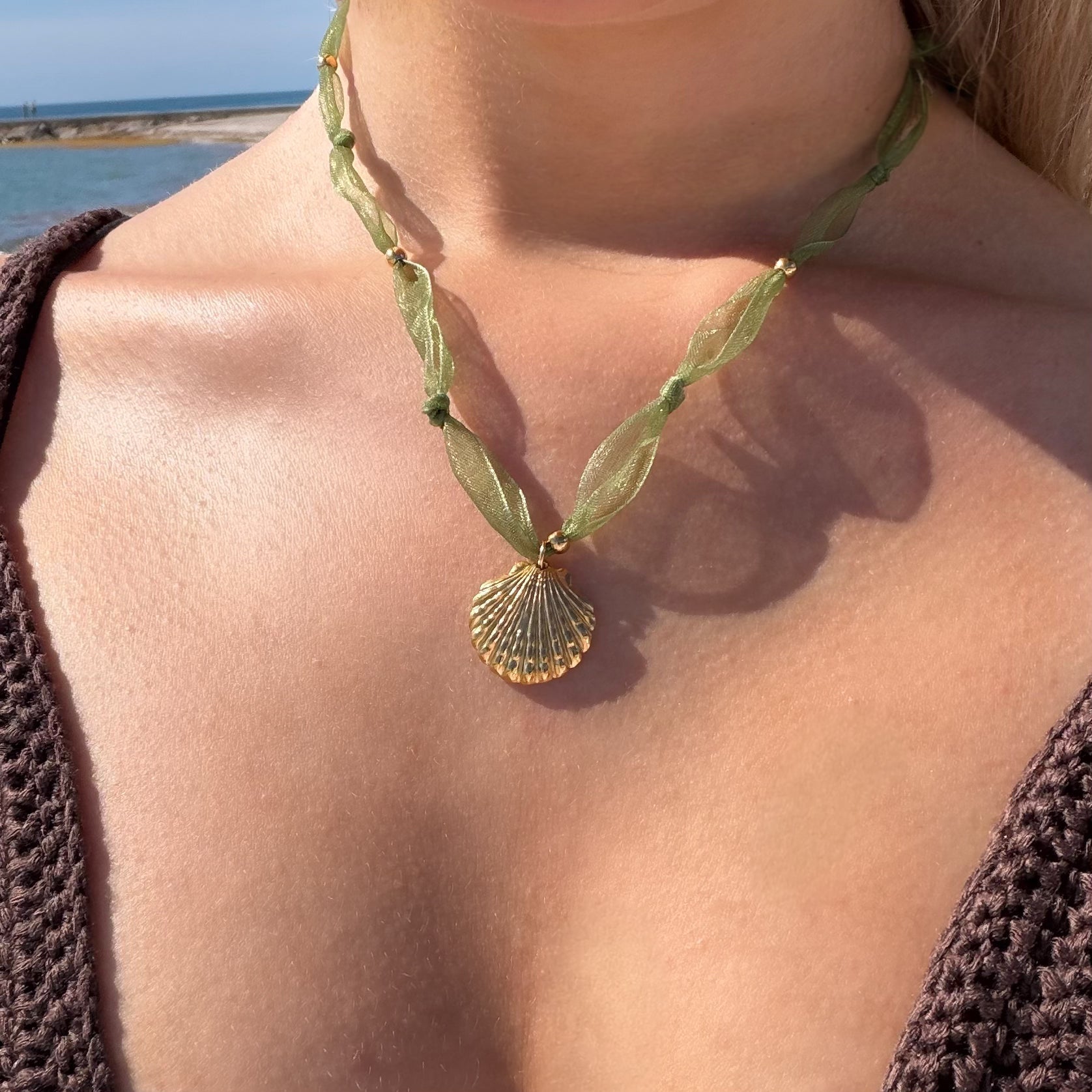Tidal Tulle Necklace - AQeCom
