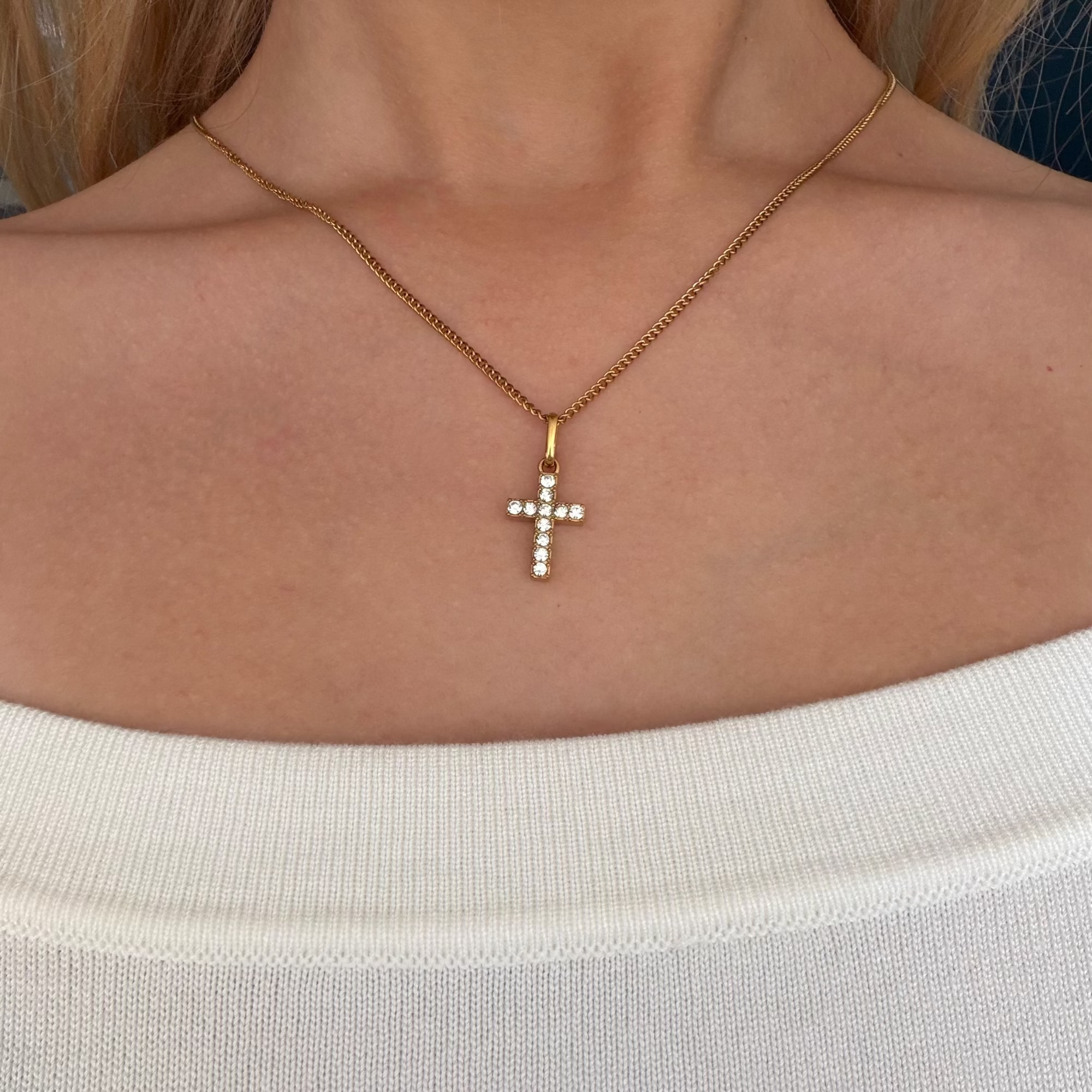 Don't Cross Me Necklace - AQeCom
