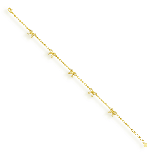 Gilded Bow Bracelet - EVRYJEWELS