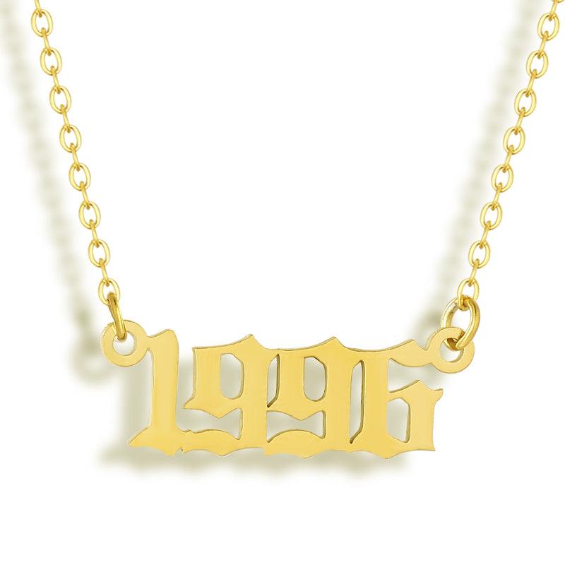Golden Year Necklace - AQeCom