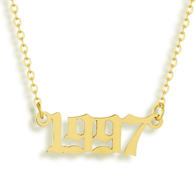Golden Year Necklace - AQeCom