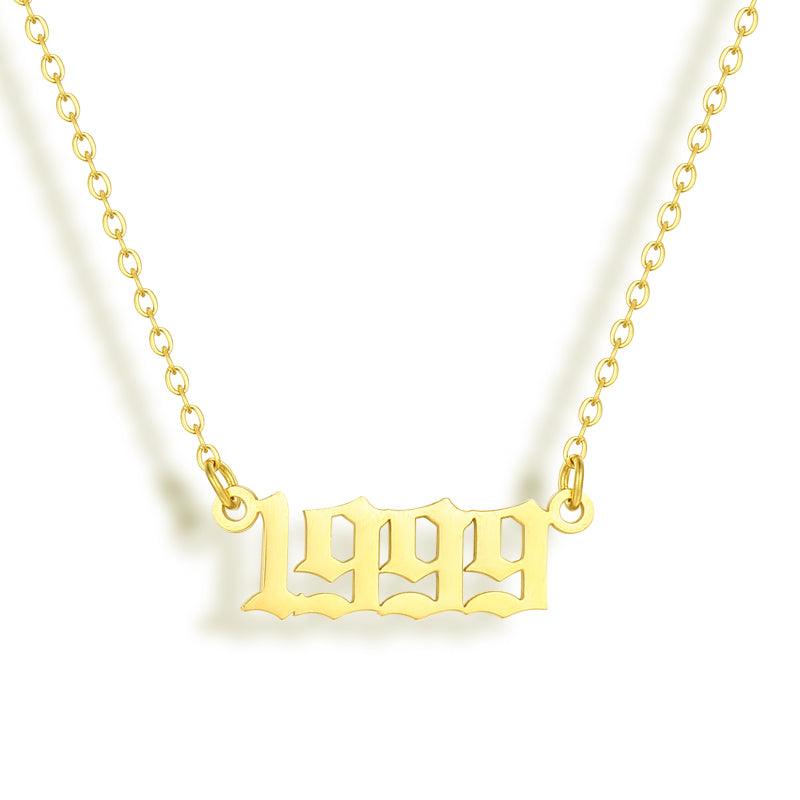 Golden Year Necklace - AQeCom