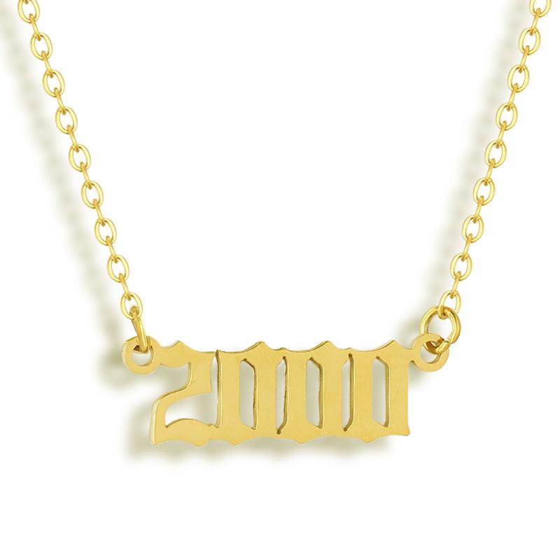Golden Year Necklace - AQeCom