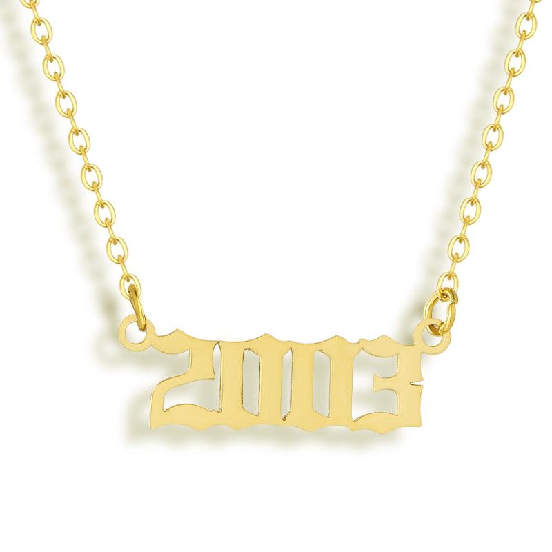 Golden Year Necklace - AQeCom