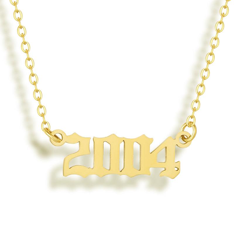 Golden Year Necklace - AQeCom