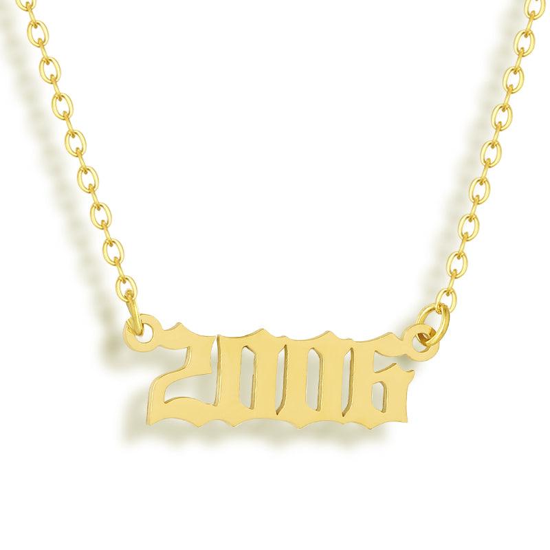 Golden Year Necklace - AQeCom