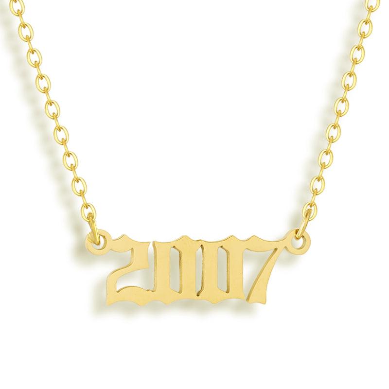 Golden Year Necklace - AQeCom