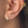 Glitter Pop Stud Earrings Pack - EVRYJEWELS