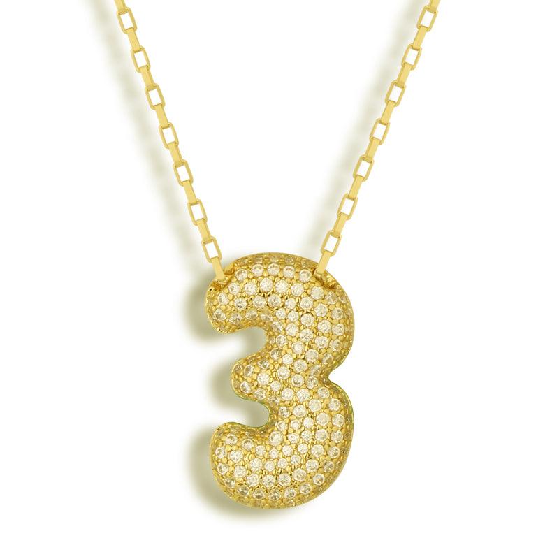 My Number One Necklace - AQeCom