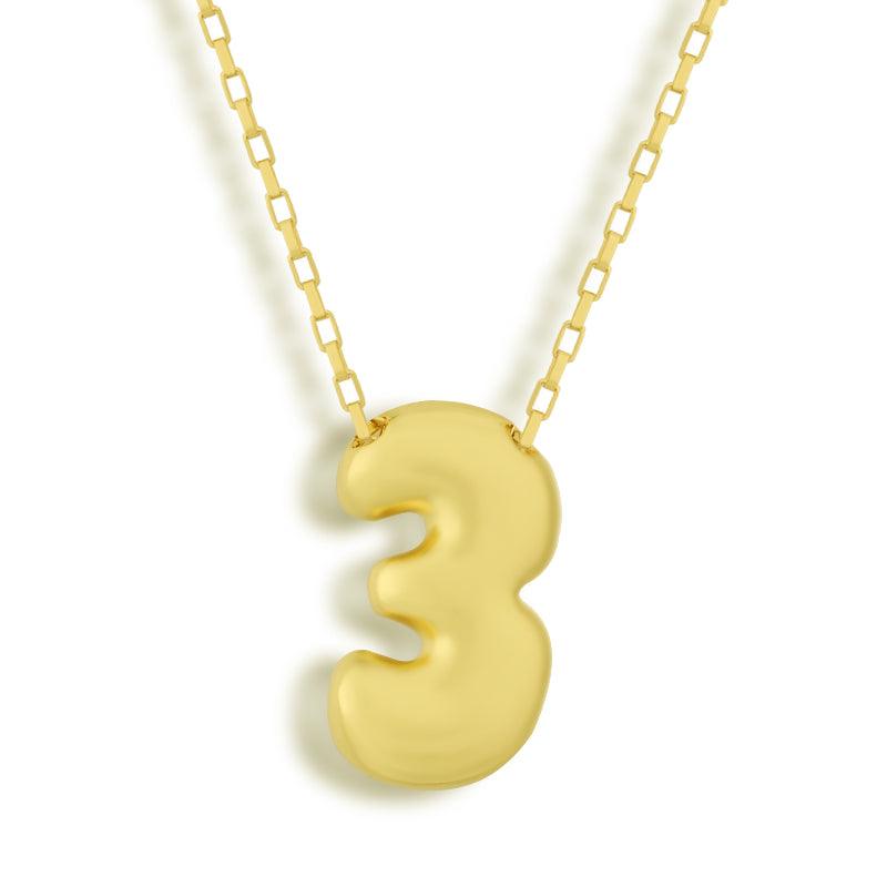 My Number One Necklace - AQeCom