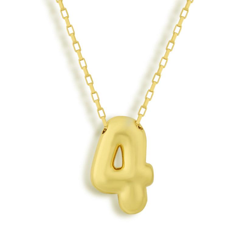My Number One Necklace - AQeCom