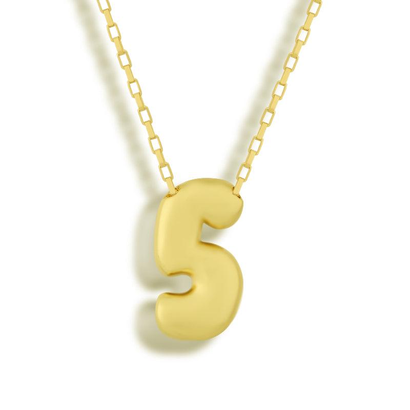 My Number One Necklace - AQeCom
