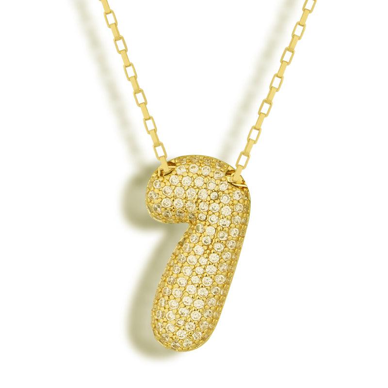 My Number One Necklace - AQeCom