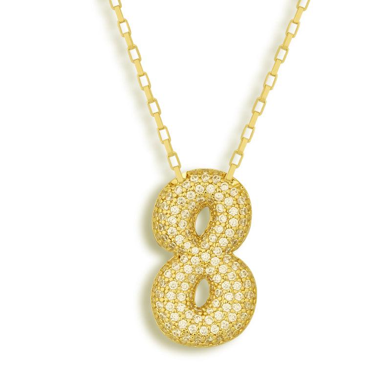 My Number One Necklace - AQeCom