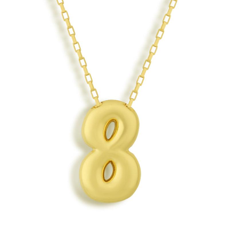 My Number One Necklace - AQeCom
