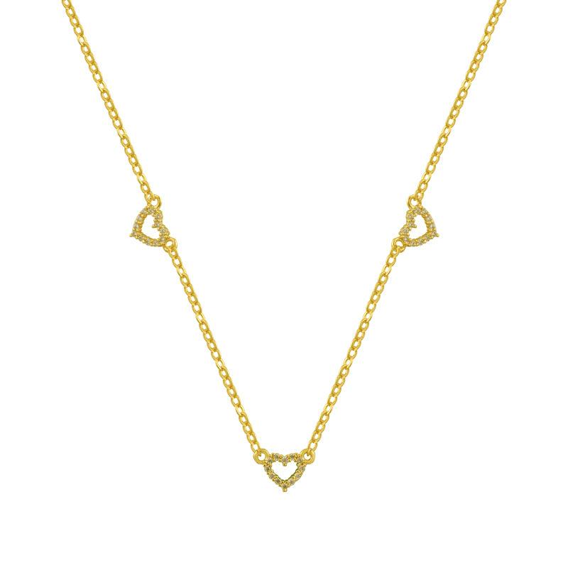 Triple Love Necklace - AQeCom