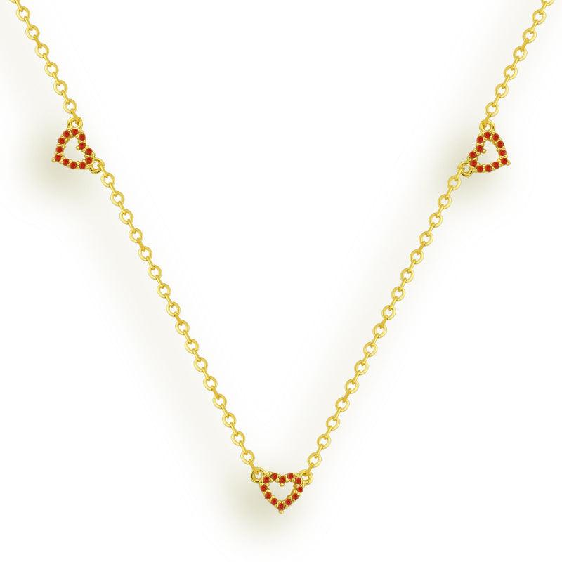 Triple Love Necklace - AQeCom