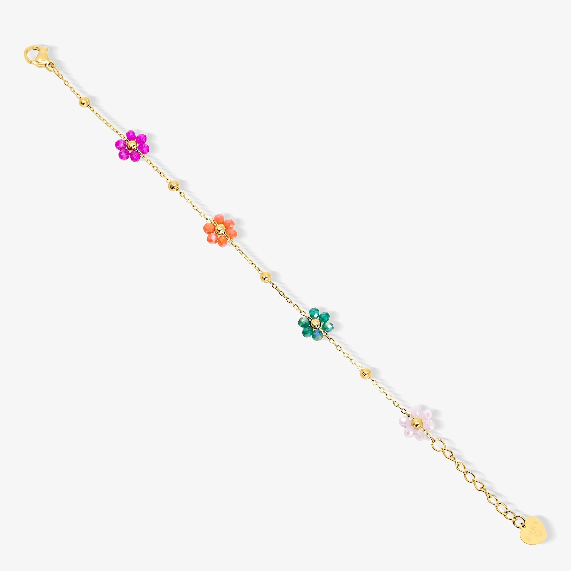 Daisy Pop Necklace & Bracelet 2 Piece Set