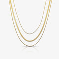 Queen Behaviour Triple Layered Necklace - EVRYJEWELS