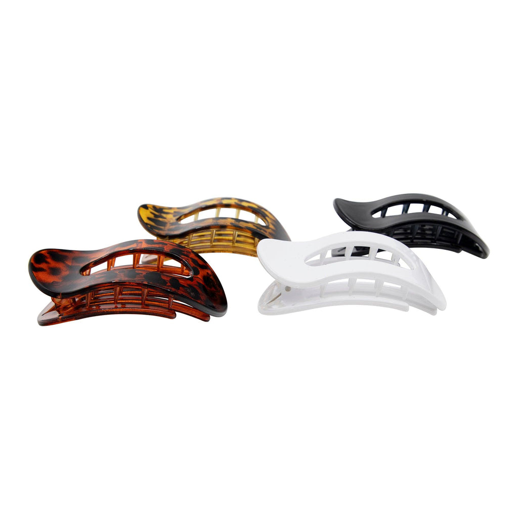 Retro Babe Claw Clips 4-Pack Set